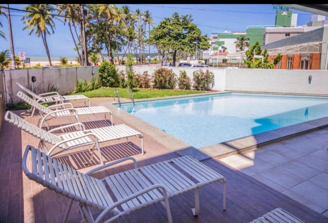 João Pessoa Maravilhoso Apartamento Na Beira Mar De Cabo Branco מראה חיצוני תמונה